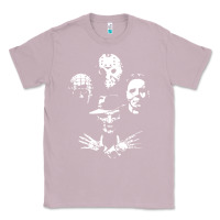 Lilac horror and scream film Classic Tee - artisFamous