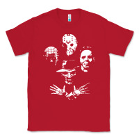 Red horror and scream film Classic Tee - artisFamous