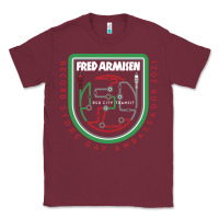 Burgundy fred armisen Classic Tee - artisFamous