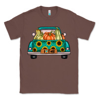 Chestnut i love fall truck Classic Tee - artisFamous