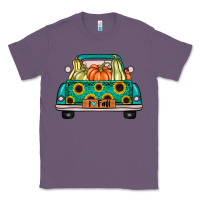 Lavender i love fall truck Classic Tee - artisFamous