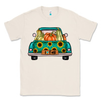 Natural i love fall truck Classic Tee - artisFamous