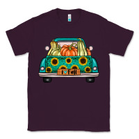 Plum i love fall truck Classic Tee - artisFamous