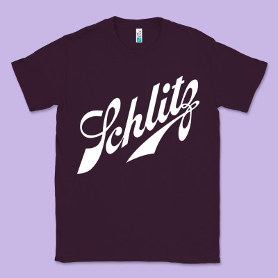 Schlitz Beer Classic Tee Designed By Artisfamous