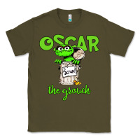 Army Green the grouch Classic Tee - artisFamous