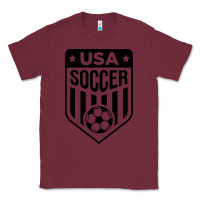 Burgundy soccer team Classic Tee - artisFamous