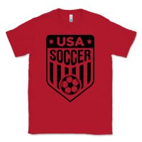 Red soccer team Classic Tee - artisFamous