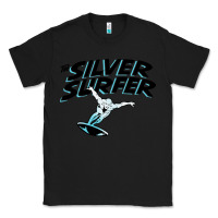 Black silver surfer Classic Tee - artisFamous