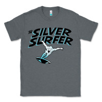 Charcoal Heather silver surfer Classic Tee - artisFamous