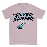 Lilac silver surfer Classic Tee - artisFamous