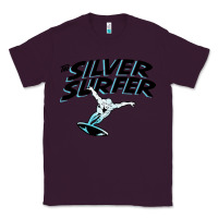 Plum silver surfer Classic Tee - artisFamous