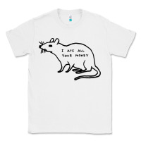 White I Ate All Your Money Classic Tee - artisFamous