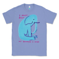 Colony Blue i must rest my rampage is over Classic Tee - artisFamous
