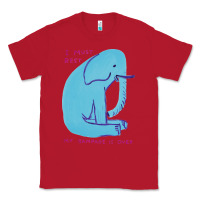 Red i must rest my rampage is over Classic Tee - artisFamous