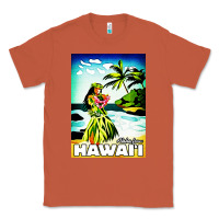Copper hawaii hula girl Classic Tee - artisFamous