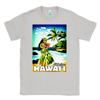 Moon Dust hawaii hula girl Classic Tee - artisFamous
