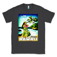 Smoke hawaii hula girl Classic Tee - artisFamous