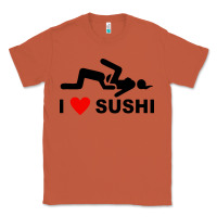 Copper i love sushi funny Classic Tee - artisFamous