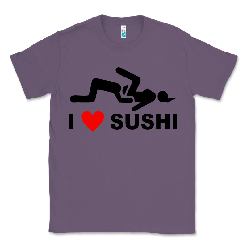 I Love Sushi Funny Classic Tee by artisFamous | Teevron