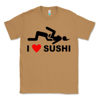Toasted Coconut i love sushi funny Classic Tee - artisFamous