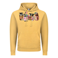Vintage Mustard senior 2023 graduation coffee cups Vintage Hoodie - AdoDesignShop