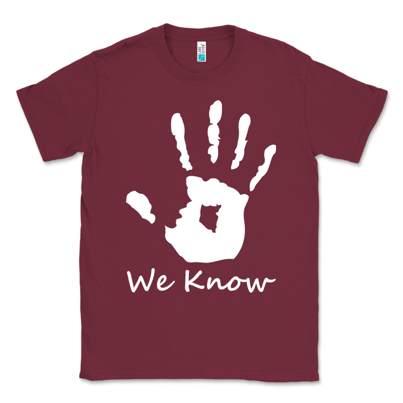Skyrim Dark Brotherhood We Know Hand Novelty Kids Mens Womens T Shirt Classic Tee by artisFamous | Teevron