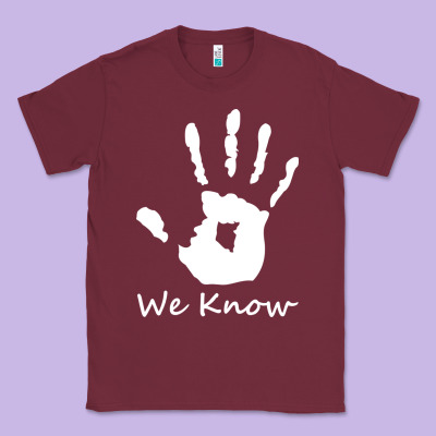 Skyrim Dark Brotherhood We Know Hand Novelty Kids Mens Womens T Shirt Classic Tee Designed By Artisfamous
