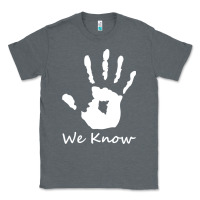 Charcoal Heather skyrim dark brotherhood we know hand novelty kids mens womens t shirt Classic Tee - artisFamous