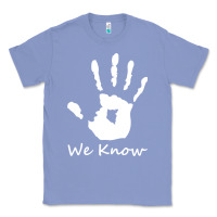 Colony Blue skyrim dark brotherhood we know hand novelty kids mens womens t shirt Classic Tee - artisFamous