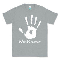 Heather Grey skyrim dark brotherhood we know hand novelty kids mens womens t shirt Classic Tee - artisFamous