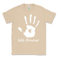 Mushroom skyrim dark brotherhood we know hand novelty kids mens womens t shirt Classic Tee - artisFamous