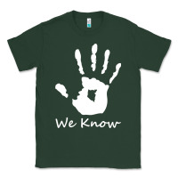 Sports Green skyrim dark brotherhood we know hand novelty kids mens womens t shirt Classic Tee - artisFamous