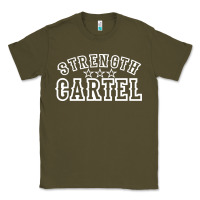 Army Green strength cartel Classic Tee - artisFamous