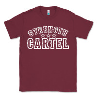 Burgundy strength cartel Classic Tee - artisFamous