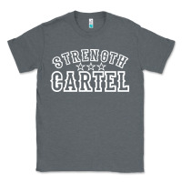 Charcoal Heather strength cartel Classic Tee - artisFamous