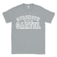 Heather Grey strength cartel Classic Tee - artisFamous