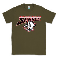 Army Green old sabers Classic Tee - artisFamous