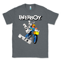Charcoal Heather paperboy Classic Tee - artisFamous
