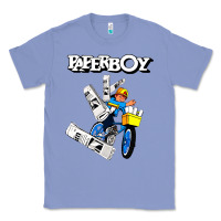 Colony Blue paperboy Classic Tee - artisFamous