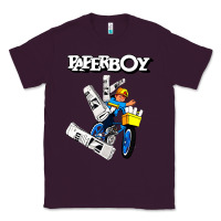 Plum paperboy Classic Tee - artisFamous