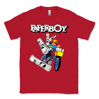 Red paperboy Classic Tee - artisFamous