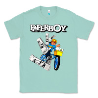 Seafoam paperboy Classic Tee - artisFamous