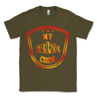 Army Green chess crew Classic Tee - artisFamous