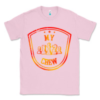 Bubblegum Pink chess crew Classic Tee - artisFamous