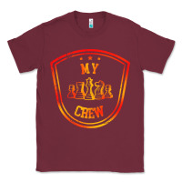 Burgundy chess crew Classic Tee - artisFamous