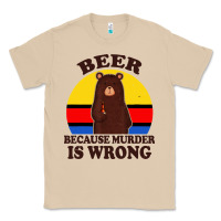 Mushroom funny beer because murder is wrong for drinking men lover Classic Tee - artisFamous