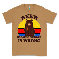 Toasted Coconut funny beer because murder is wrong for drinking men lover Classic Tee - artisFamous