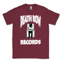 Burgundy death row records Classic Tee - artisFamous
