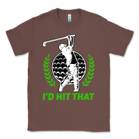 Chestnut id hit that funny golfing golf Classic Tee - artisFamous