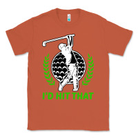 Copper id hit that funny golfing golf Classic Tee - artisFamous